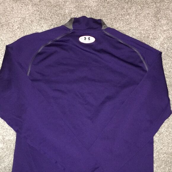 WIU Western Illinois university rocky the bulldog cold gear under armor LS shirt - Picture 4 of 4